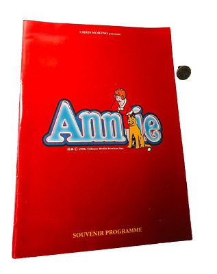 Theatre Programme Annie 1998 Vintage ra-image