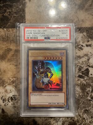 2010 Yu-Gi-Oh! Dark Magician LC01-EN005 Ultra Rare PSA 9 Mint-image