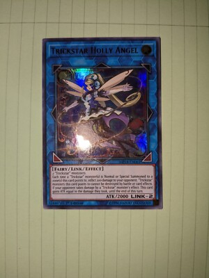 Yugioh! Trickstar Holly Angel - MP18-EN063 - Ultra Rare - 1st Edition Near Mint,-image