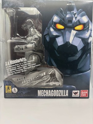S.H.Monsterarts Mechagodzilla First-Time Bonus Megabuster Parts Included-image