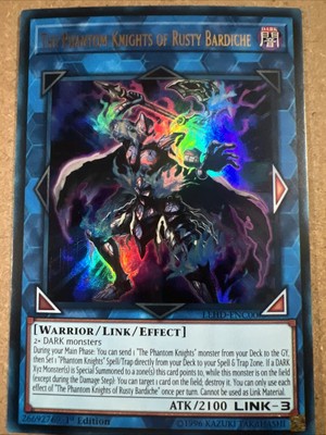 Yu-Gi-Oh Legendary Hero Decks - The Phantom Knights Of Rusty Bardiche LEHD-ENC00-image