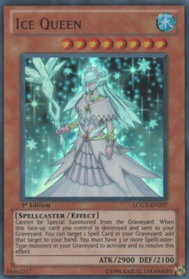Ice Queen - LCGX-EN207 - Ultra Rare - Unlimited Edition x1 - Lightly Played-image