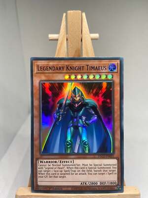 Legendary Knight Timaeus - Blue Ultra Rare 1st Edition DLCS-EN001 - NM - YuGiOh-image