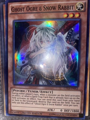 Yugioh! Ghost Ogre & Snow Rabbit CT13-EN012 Limited Edition-image