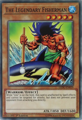 Yugioh The Legendary Fisherman LEDU-EN019 Common 1st Edition-image