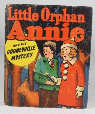 BIG LITTLE BOOK  Little Orphan Annie the Gooneyville Mystery #1435 Whitman BLB-image