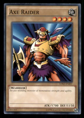 Yugioh Axe Raider #LDK2-ENJ07 Legendary Decks II LP-image