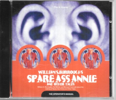 William S Burroughs Promo-only CD Spare Ass Annie Operator's Manual unplayed NM-image
