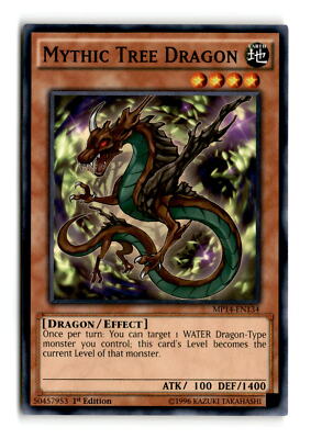 Mythic Tree Dragon - MP14-EN134 1st Edition - YuGiOh-LP-image