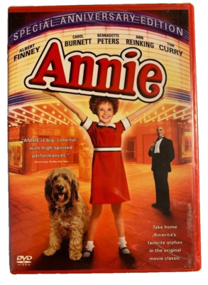Annie DVD 2004 Special Anniversary Edition Carol Burnett Tim Curry NEW SEALED-image