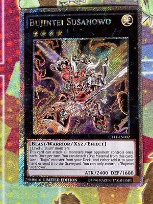 Yugioh Bujintei Susanowo CT11-EN002 Single-image