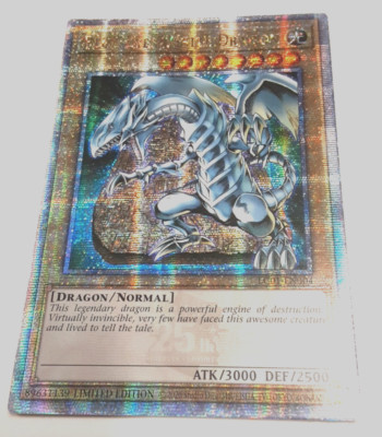 BLUE-EYES WHITE DRAGON (Quarter Century Secret Rare) LC01-EN004 LEGENDARY-image