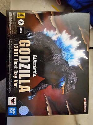 S.H. MonsterArts Godzilla 2001 Heat Ray Version Bandai Tamashii Nations GMK-image