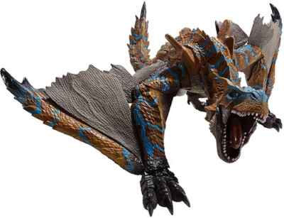 Tamashii Nations- Monster Hunter Rise - S.H. Monsterarts - Tigrex [New Toy] Fi-image