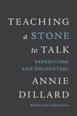Teaching a Stone to Talk: Expeditions and Encounters - Paperback - VERY GOOD-image