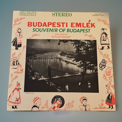 ANNY KAPITANY SOUVENIR OF BUDAPEST VINYL - USA Pressing - REQUEST SRLP 8105-image