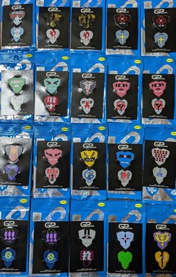 Gundam Guitar Pick Collection Card Zeon Earth Federation Amuro-image