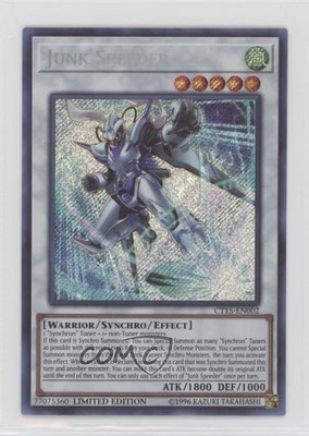 Junk Speeder (SE) Limited Edition YuGiOh Mega-Tins Jaden Yuki #CT15-EN002 q5p-image