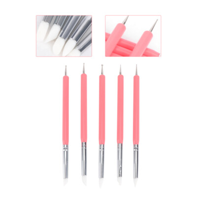 Pottery Silicon Brushes Polymer Clay Tools Clay Painting Brush Masking Fluid Pen-image