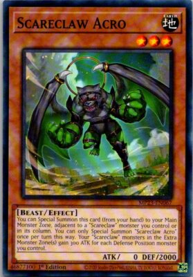 25th Anniversary Tin: Dueling Heroes Mega Pack #MP23-EN067 Scareclaw Acro-image