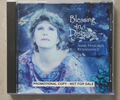 Annie Haslam's Renaissance - Blessing In Disguise CD Promo  Tony Visconti-image