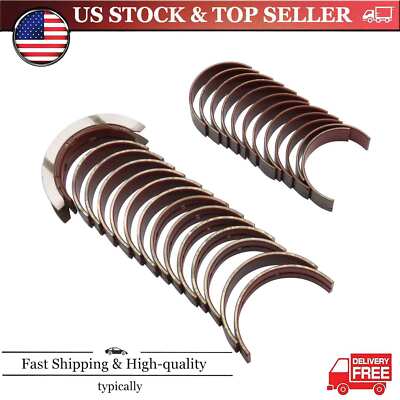 Engine Polymer Coated Main Con Rod Bearings for BMW 3.0 Turbo L6 N51 N52 N54 N55-image