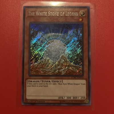 The White Stone of Legend LCKC-EN010! 1st Edition Secret Rare NM!-image