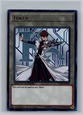 Seto Kaiba Token CT14-EN010 Yugioh CCG 2017 Mega Tins Limited Edition UR FOIL-image