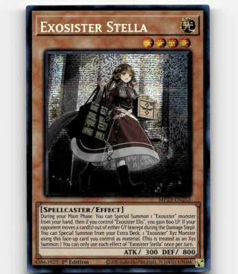 Yugioh Exosister Stella 25th Anniv. Tin: Dueling Heroes Mega Pack-image