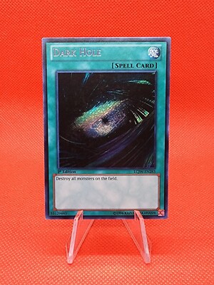 Yugioh TCG Dark Hole Legendary Collection 4 Secret Rare LCJW-EN283 1st Edition-image
