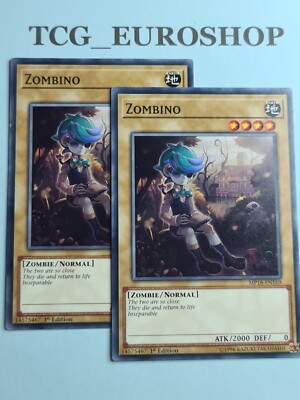 ZOMBINO (×2) | YUGIOH | MP18 | 2018 | COMMON | ENGLISH | NM #2839-image