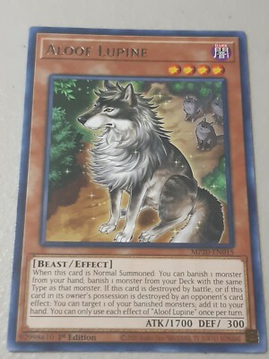 Aloof Lupine MP20-EN015 2020 Mega Tin 1st Edition Rare -image