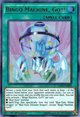 YUGIOH Bingo Machine, Go!!! : LED3-EN003 : SR 1st ED NM-image