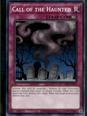 Yu-Gi-Oh! Call of the Haunted LDK2-ENJ37 Common Unlimited NM-image