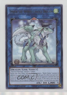 Imduk the World Chalice Dragon 1st Ed. YuGiOh Mega-Tins Mega Pack q5p-image
