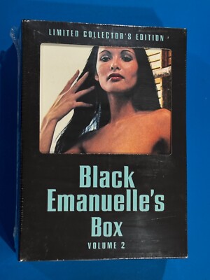 BLACK EMMANUELLE’S BOX Vol.2 (NEW)Limited 3 Disc/Film Set +CD~ Laura Gemser-image
