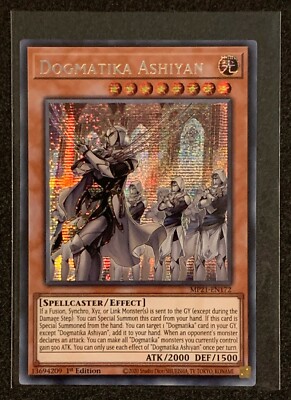 Dogmatika Ashiyan | MP21-EN172 | Prismatic Secret Rare | 1st Ed | 2021 Mega Tin-image