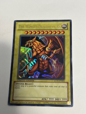 The Winged Dragon of Ra (25th Anniversary Edition) LC01-EN003 Legendary-Yugioh-image