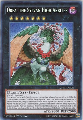 Orea, the Sylvan High Arbiter NM MP15 1st 2015 Mega-Tins Mega Pack Yugioh-image