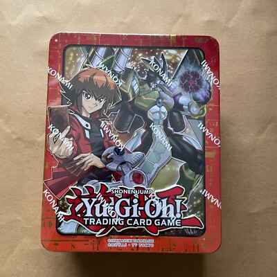 YuGiOh  - 2018 Mega Tin - Jaden Yuki - Factory Sealed-image