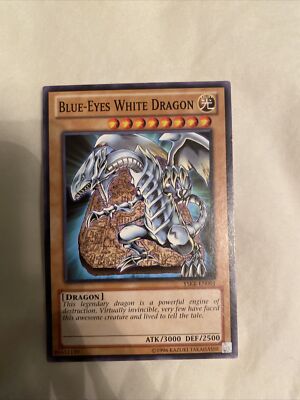 Yu-Gi-Oh! TCG Blue-Eyes White Dragon (Version 4) Legendary Collection Kaiba Mega-image