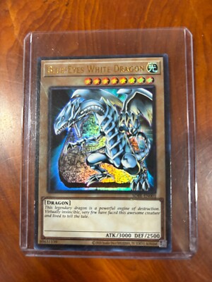 Blue-Eyes White Dragon (Quarter Century Secret Rare) LC01-EN004 Legendary...-image
