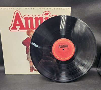 ANNIE Original Motion Picture Soundtrack [LP] Vinyl Record 1982 Movie Columbia-image