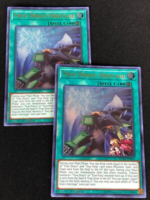 YUGIOH TRUE DRACO HERITAGE MP18-EN016 1ST ULTRA X2 (NM)-image