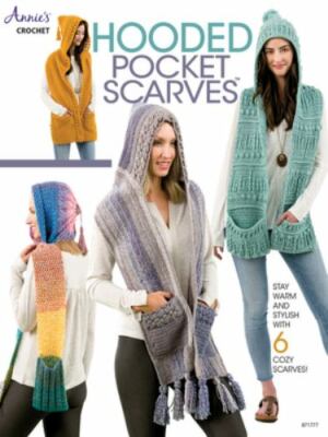 Hooded Pocket Scarves (Annie's Crochet) by  in New-image