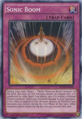 1x Sonic Boom - MP14-EN109 - Common - 1st Edition MP14 - 2014 Mega-Tin Mega Pack-image