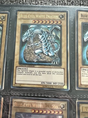 Blue-Eyes White Dragon LC01-EN004 Yu-Gi-Oh Legendary Collection 1 Limited...-image