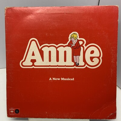 Annie A New Musical Original Cast Recording LP Record 1977 Columbia JS 34712-image