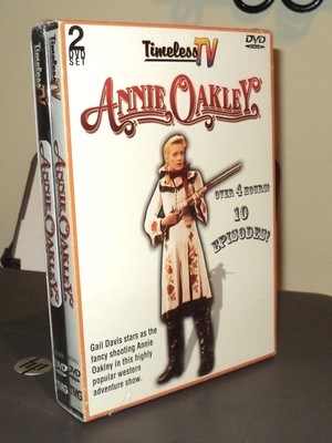 TIMELESS TV Annie Oakley (2006, 2 DVD) BRAND NEW: 10 Episodes: Gail Davis-image