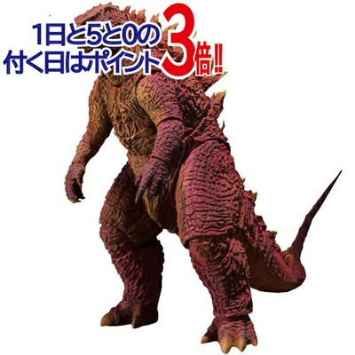 S.H.Monsterarts Godzilla 2014 Poster Image Ver./Bd Bonus Figure Ss Ready To Ship-image